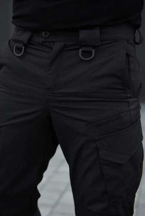 Армійські тактичні чорні штани Кайман військові штани чорні kayman