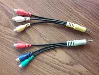 Adapter minijack 4Pin- 3Chinch RCA