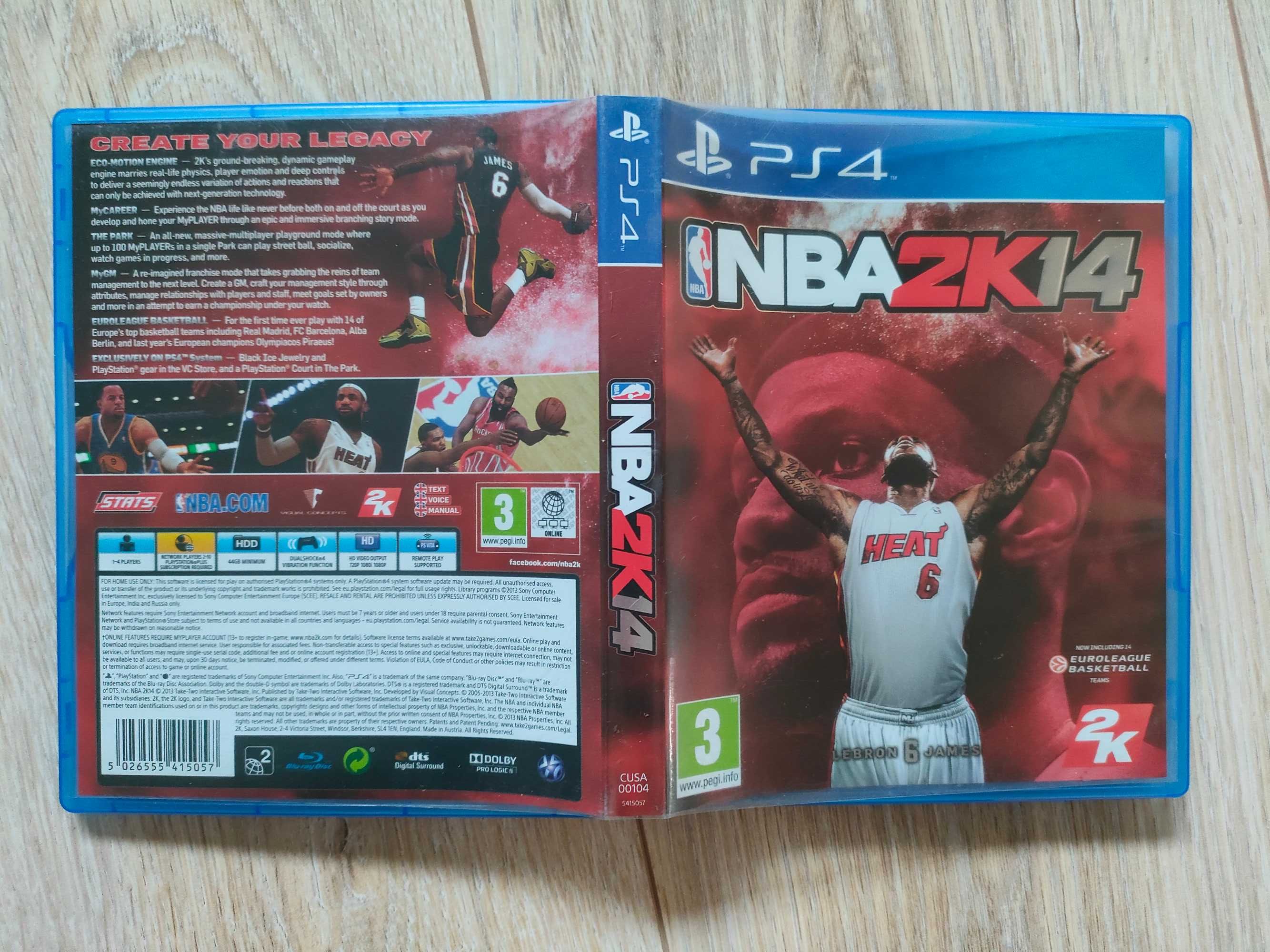 NBA 2k14 2014 PS4