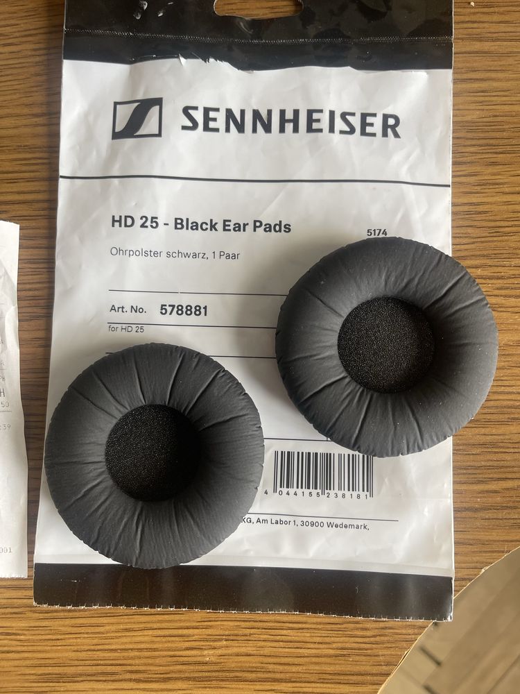 Продам новые амбушуры senheiser hd25 оригинал