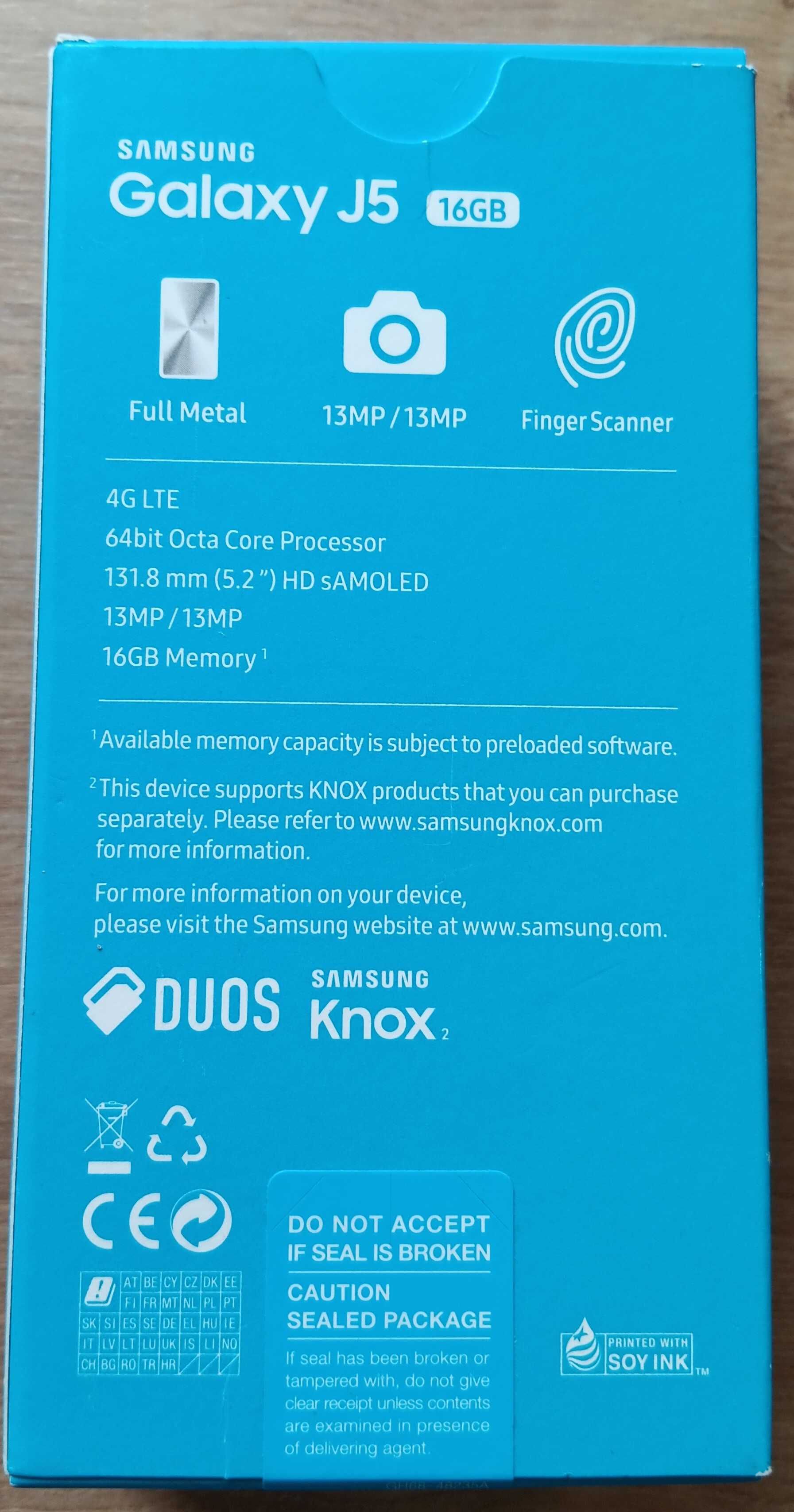 Samsung J5 2017, 16GB, 2GB RAM