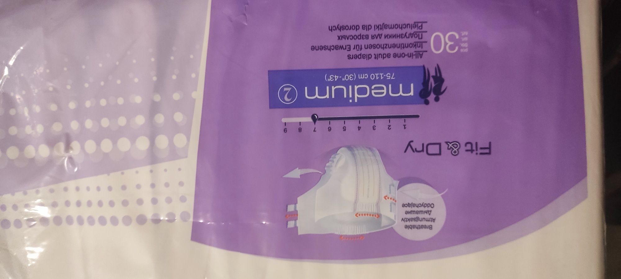 Pieluchomajtki dla dorosłych Super Semi Plus M 10 szt.