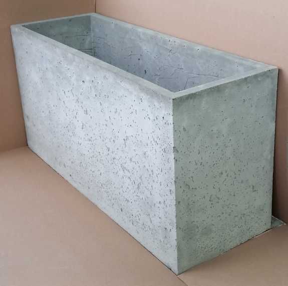 Donica betonowa 100cm Donice betonowe ogrodowe 100x35x50 cm kwietniki