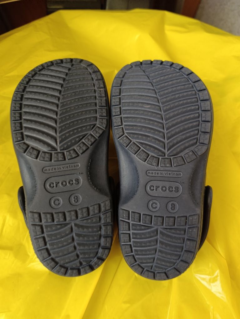 Дитячі крокси Crocs Bayaband Kids Navy C8 C7 22-23