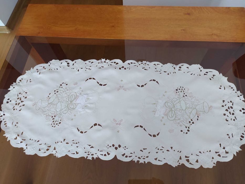 mały obrus świąteczny 37x85