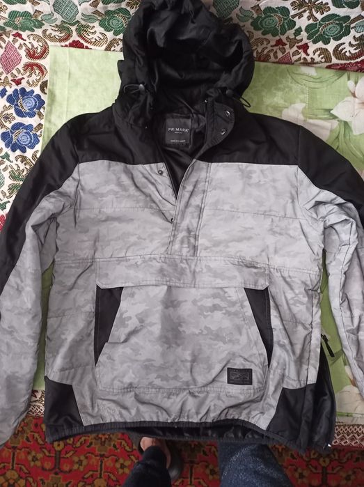 Кожаный пиджак - куртка/ худи анорак хамелеон/ сумка несессер