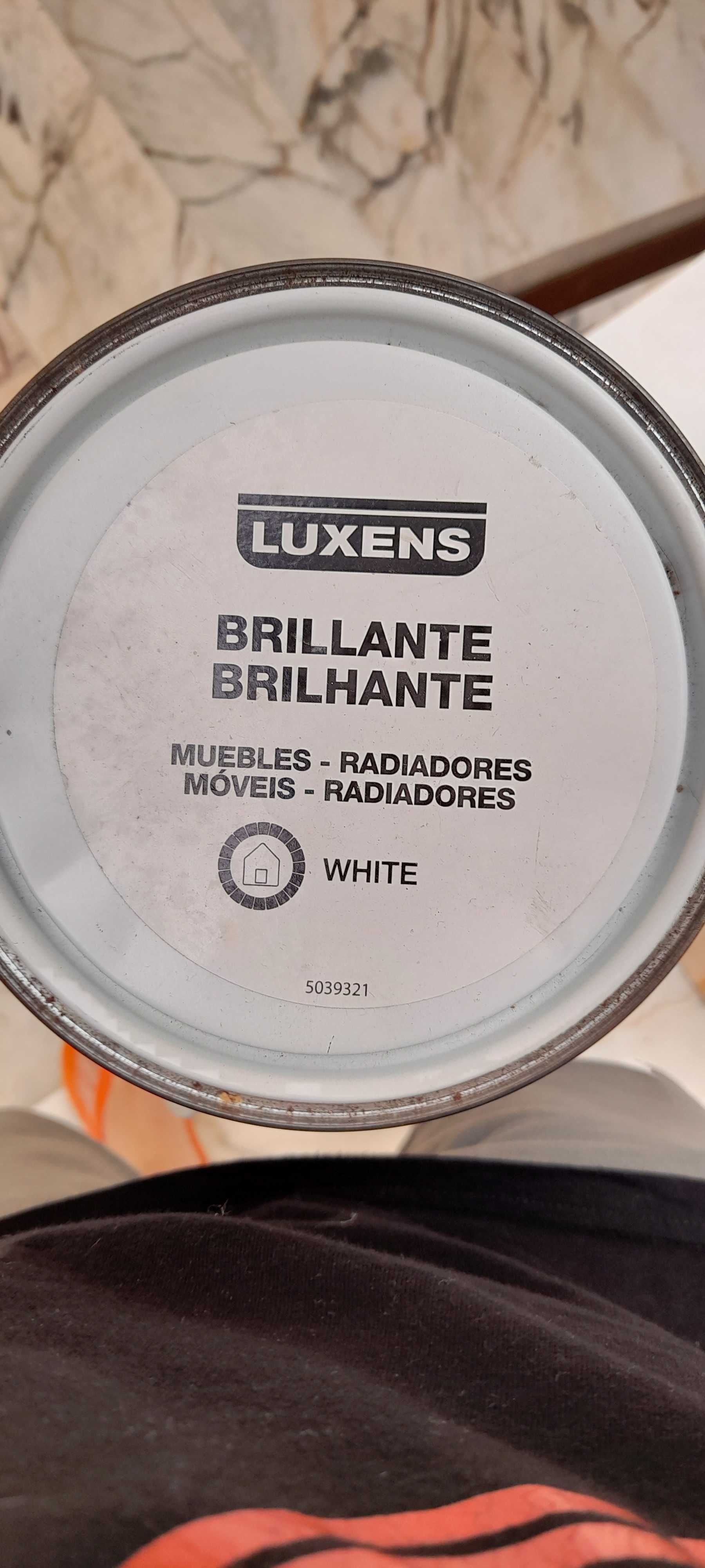 Esmalte LUXENS INTERIOR WHITE Brilhante 2.5L