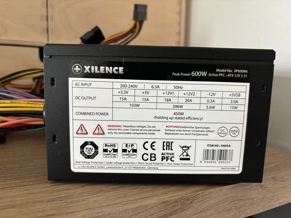 Zasilacz Xilence Performance C 600W (XN044)