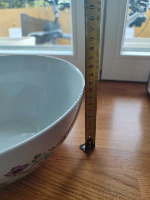 Duża porcelanowa miska