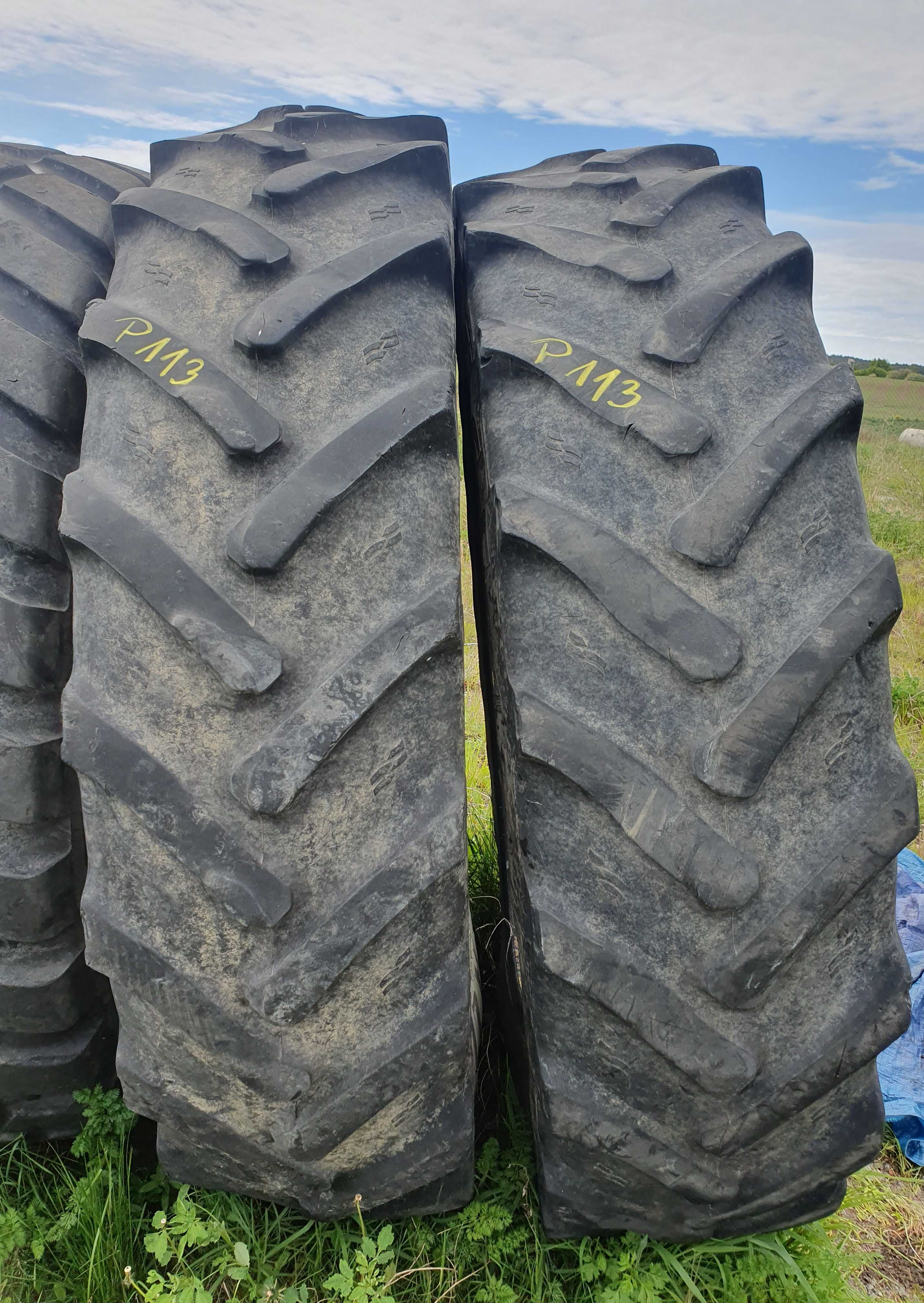 2x 420/80R46 (16.9R46) ALLIANCE AGRI-STAR 159D/170A2 R-1W P113