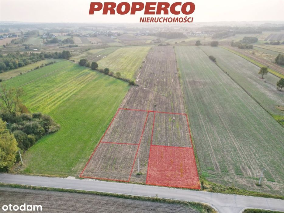 atrakcyjna działka 924m2, Brynica k. Kielc (media)