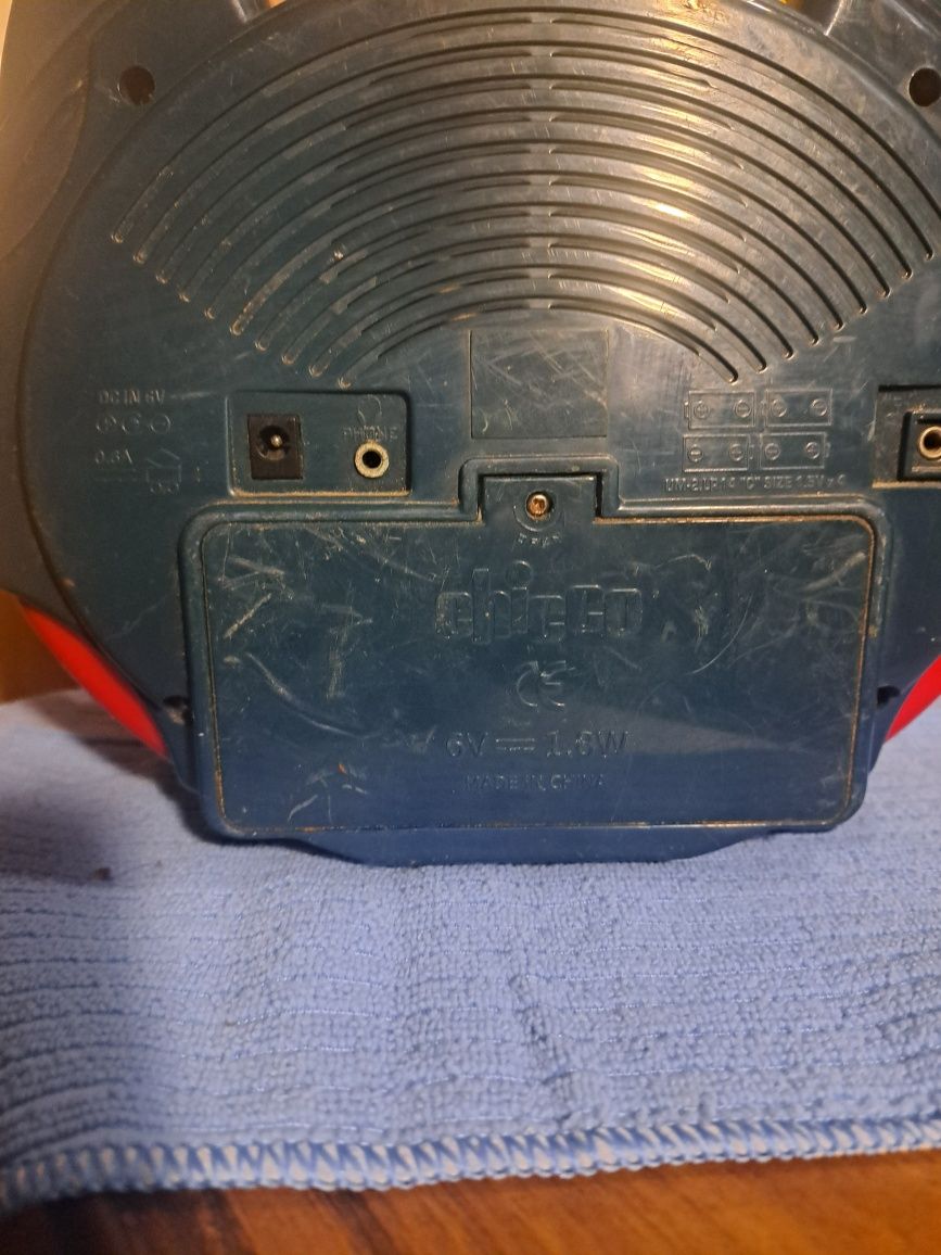 CD Player, плеер,  детский,  Chicco,  диск,  ретро,  проигрыватель