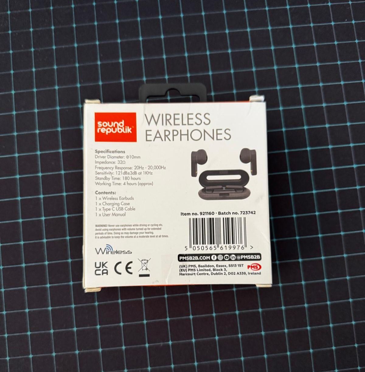 Wireless earphones - bom estado