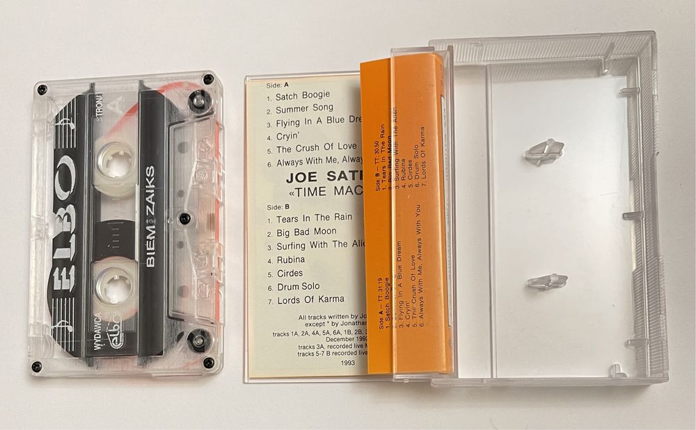 Joe Satriani Time Machine part 2 kaseta magnetofonowa Elbo