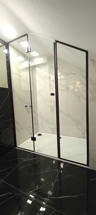 Kabina Prysznicowa na wymiar  Walk-in Zabudowy Szklane Balustrady
