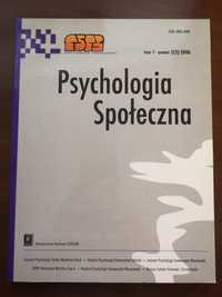 Psychologia Społeczna Tom 1 numer 2(2) 2006