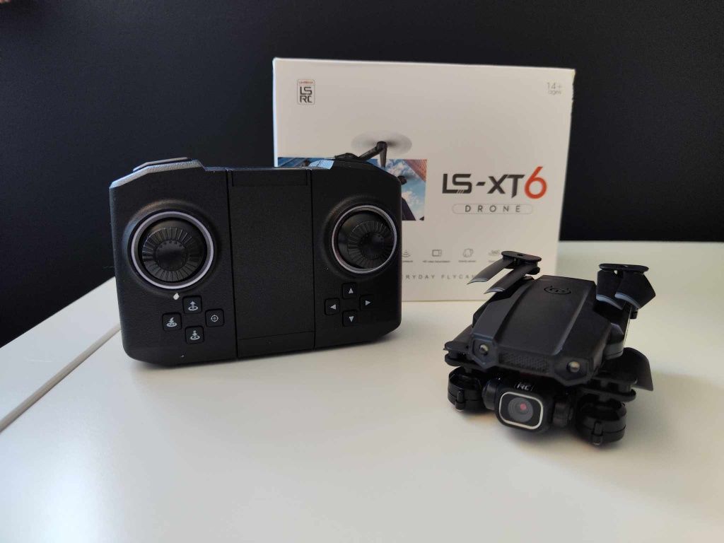 Dron profesionalny LS-XT6 Dual Camera + 3 baterie NOWY