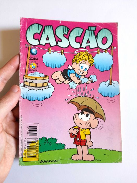 Livro BD Cascão Número 356 Turma da Mônica Coleção