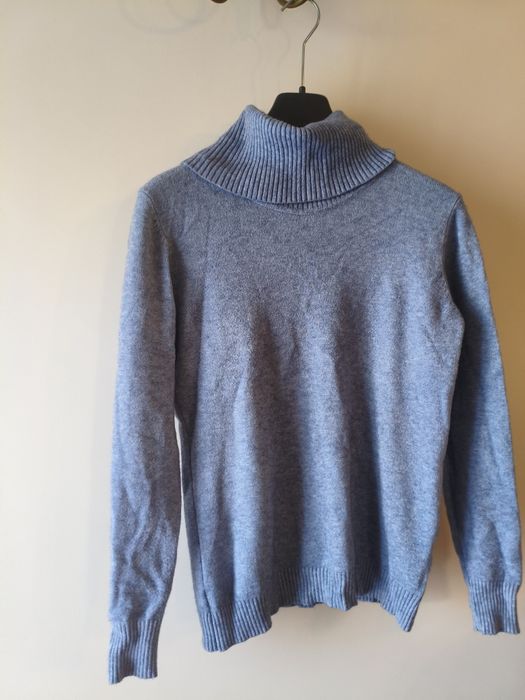 Camisola Malha Azul H&M tamanho M