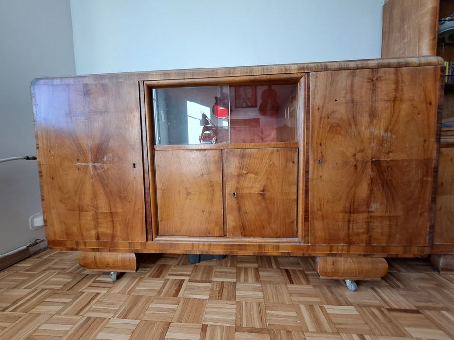 Komoda duża z witryną