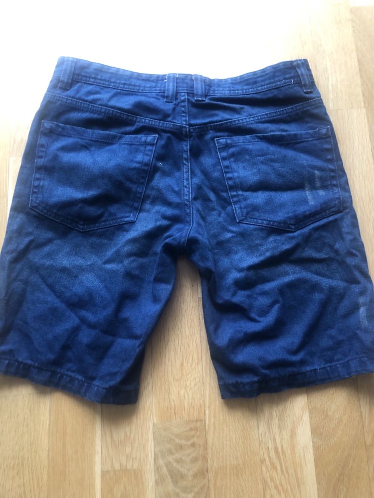 Montego spodnie krótkie spodenki szorty jeansowe M bawełna