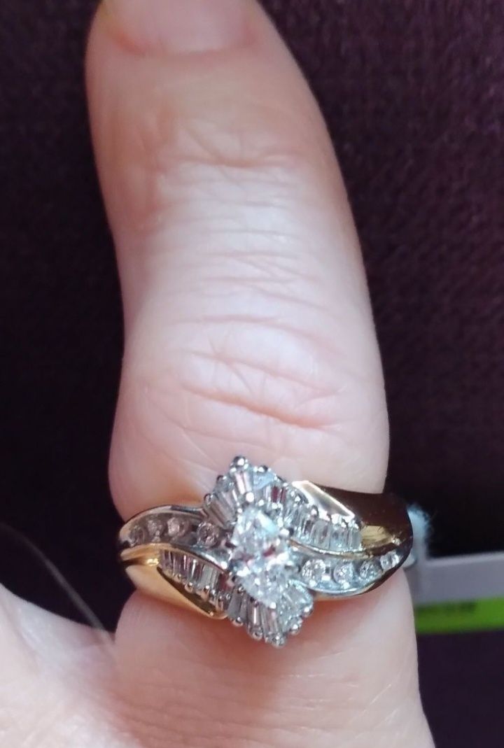 Перстень с бриллиантами Маркиза