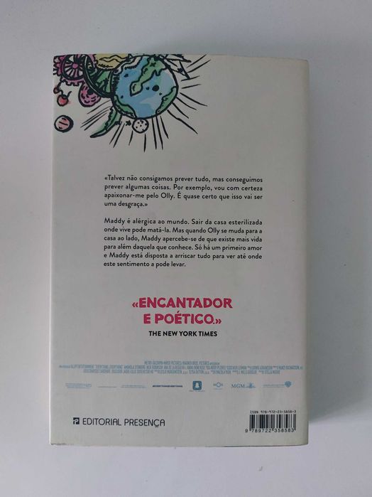 Livro "Tudo, Tudo e Nós" de Nicola Yoon