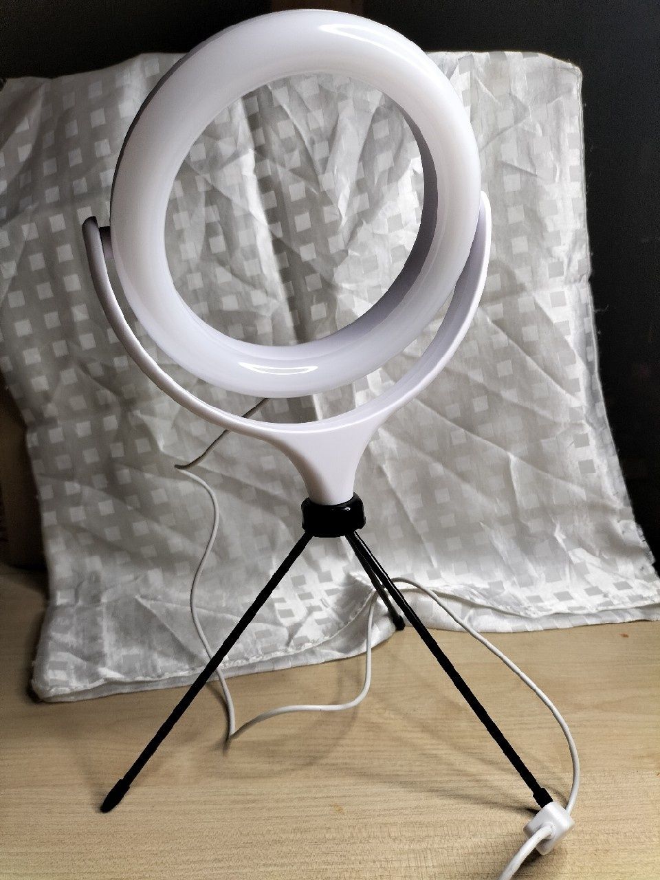 Lampa LED ring 16cm do makijażu i selfie