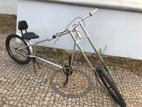 Rower chopper bobber własny projekt