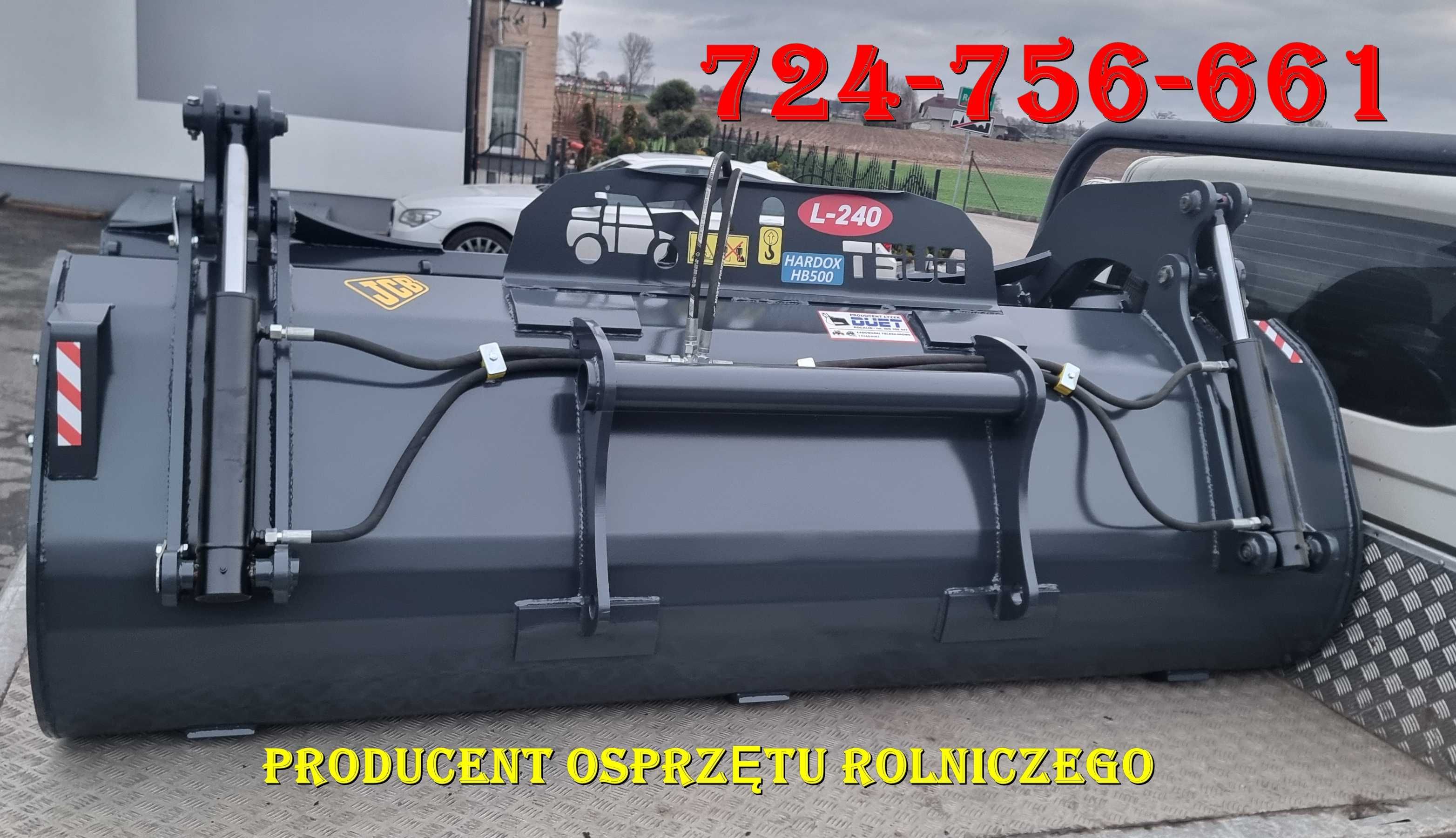łyżka łycha PRODUCENT uniwersalna jcb 526 525 euro massey ferguson cat