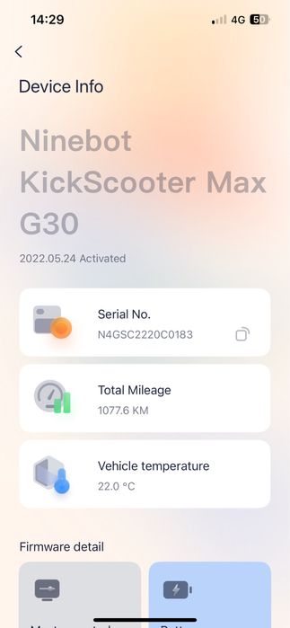 Trotinete Eletrica Ninebot G30P Max - 65km autonomia