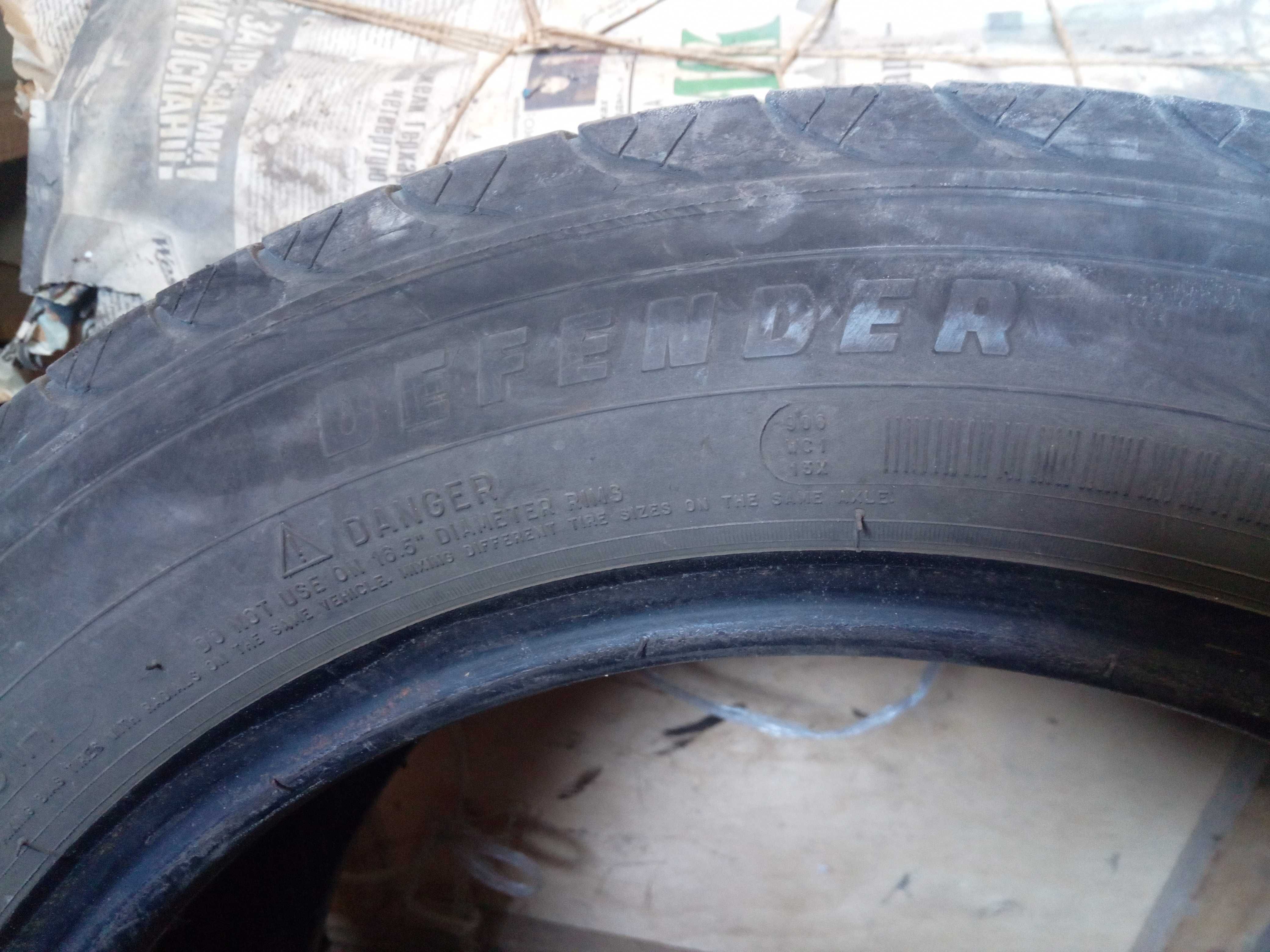 Колеса шини гума Michelin Defender GreenX 205/55R16 91H 0416