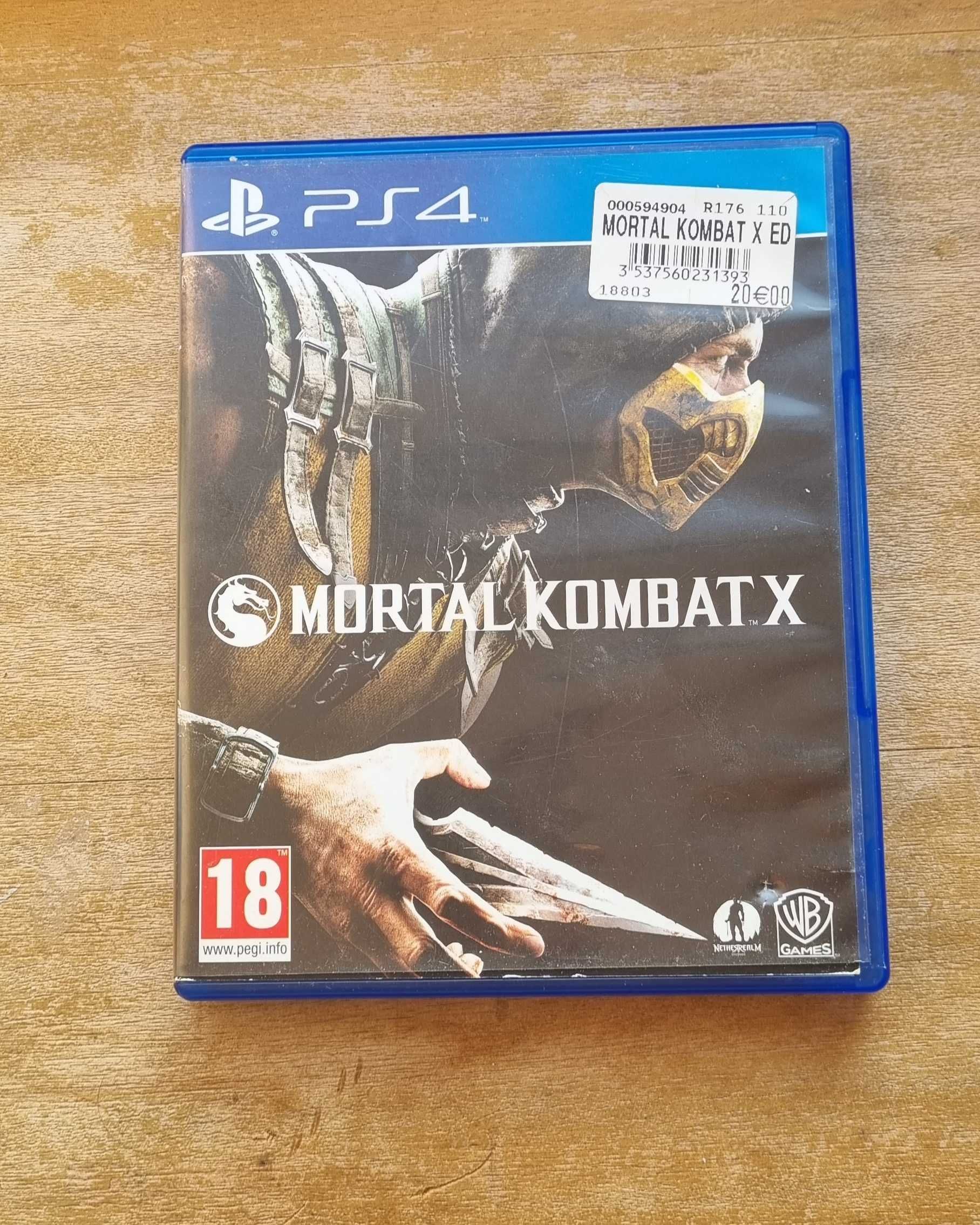 Mortal Kombat x para ps4