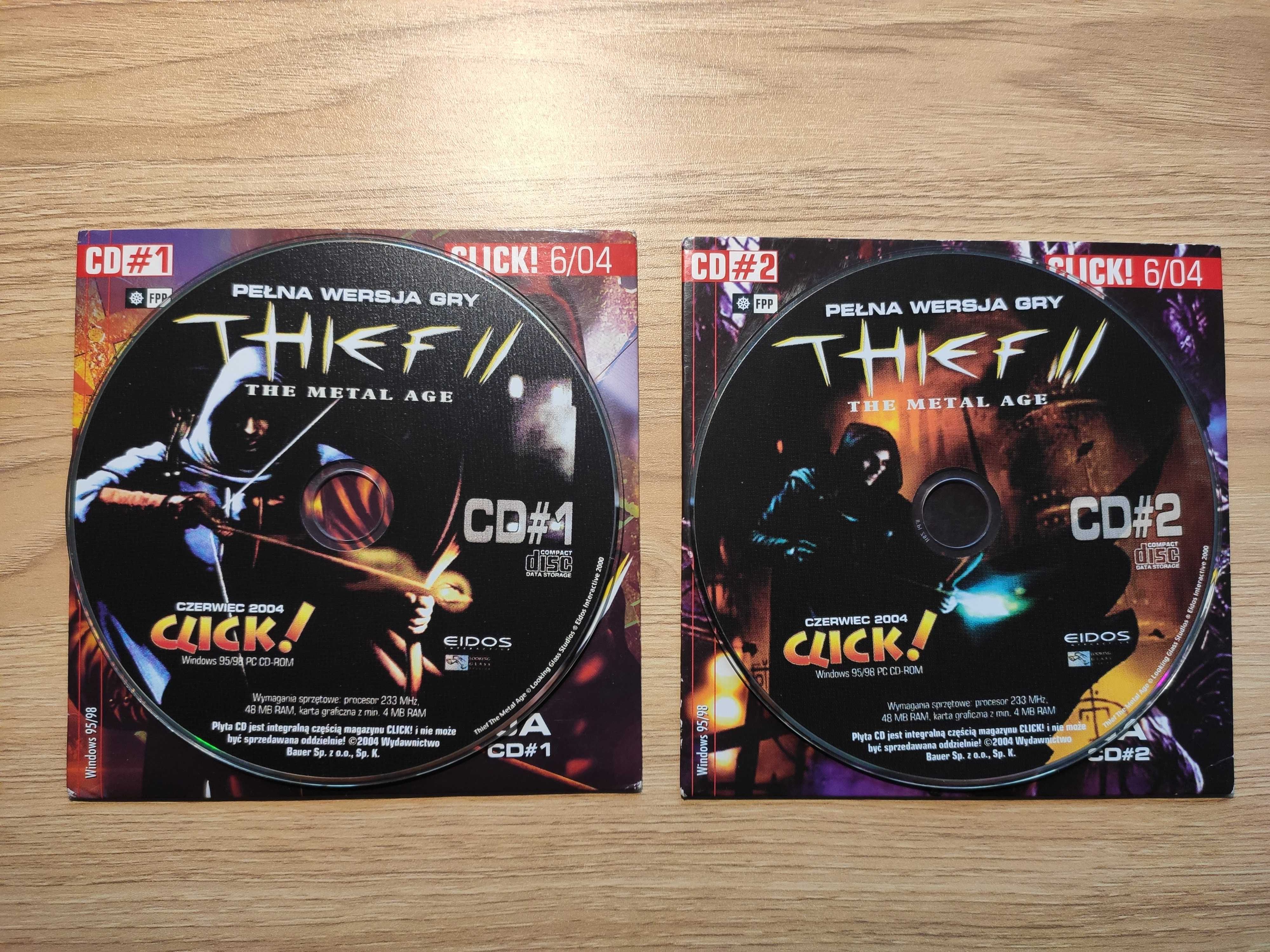 thief II the metal age - 2CD - CLICK! gra PC