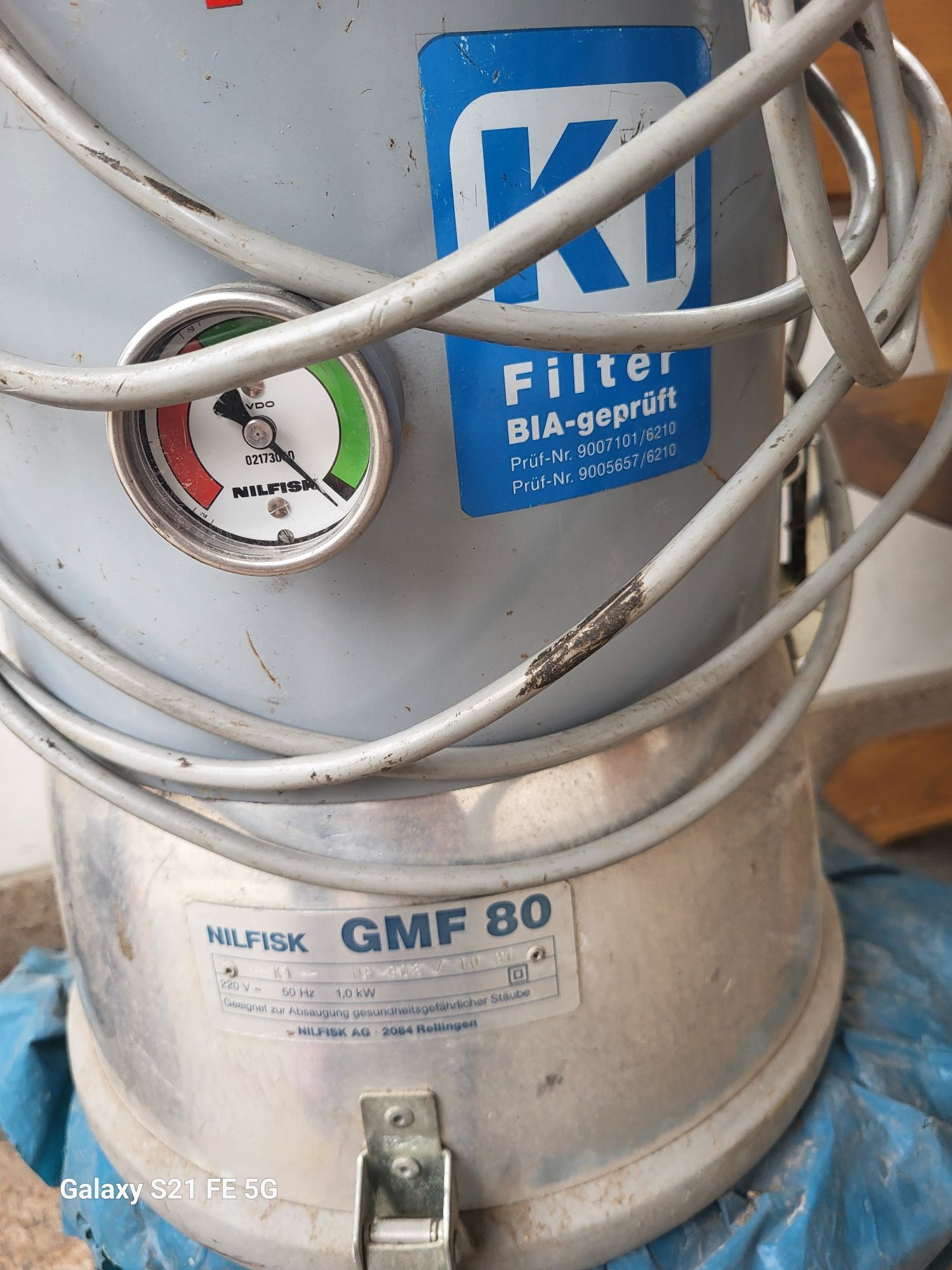 Odkurzacz przemysłowy Nilfisk GMF 80