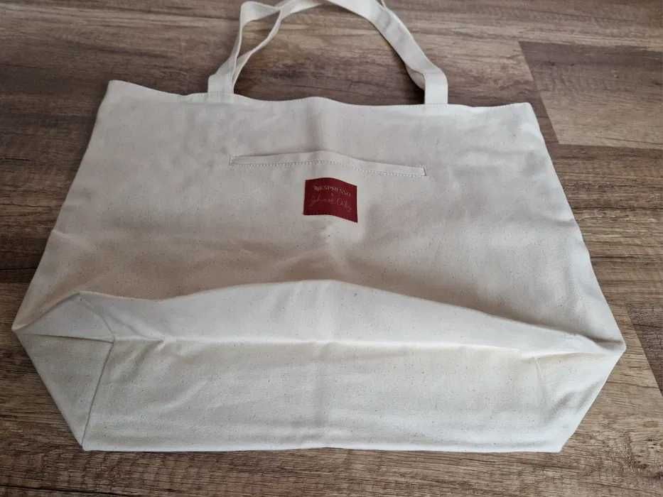 Nowa, jutowa torba na zakupy firmy NEPRESSO