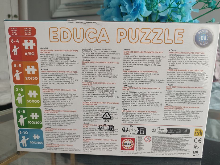 Puzzle nowe mały kotek 200 elementów
