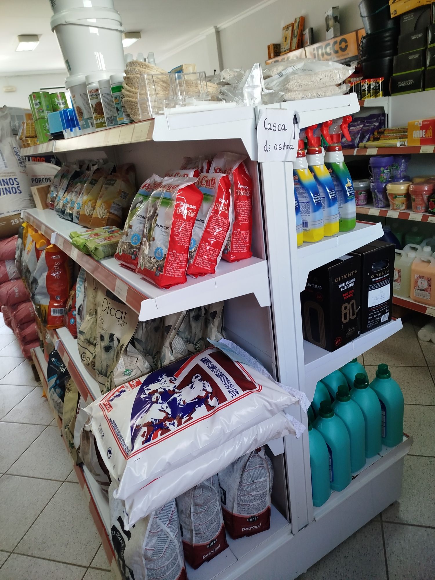 Prateleiras comércio