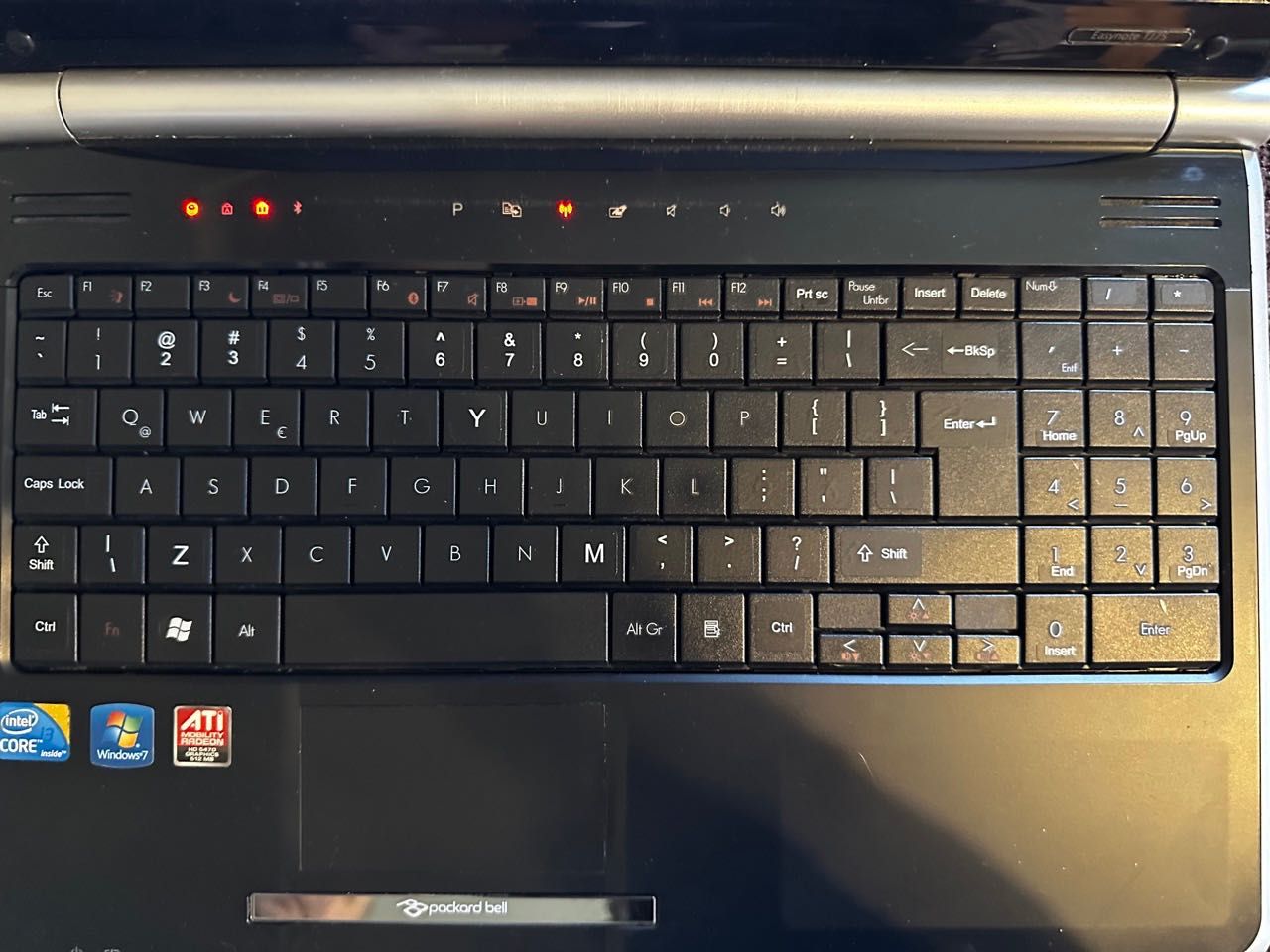 Laptop Packard Bell Easynote TJ75