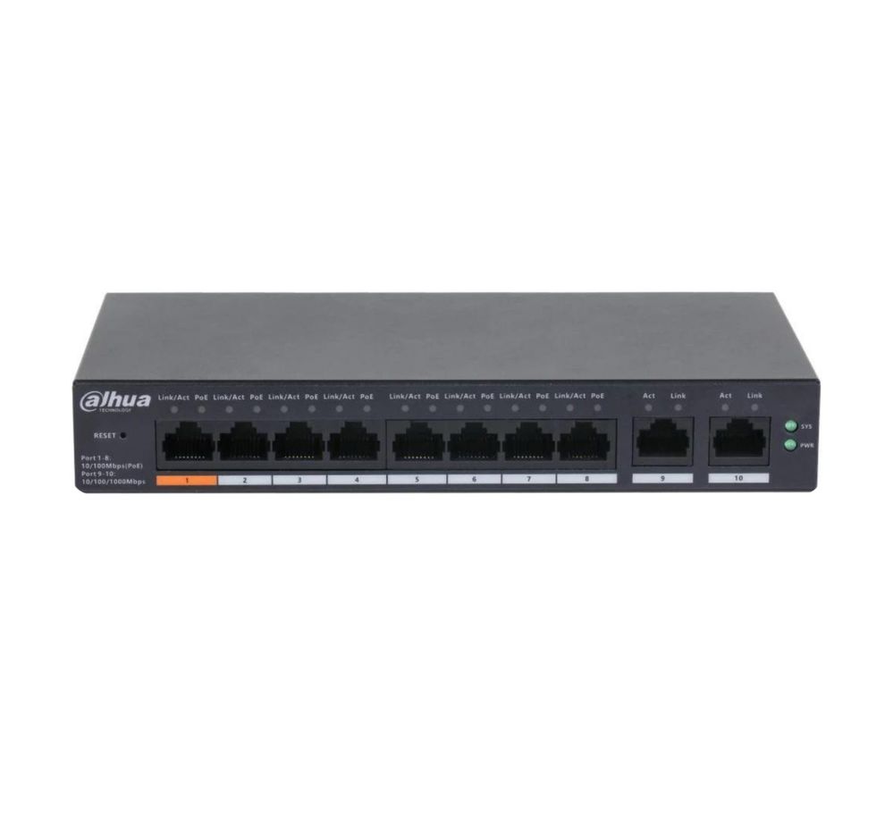 Dahua Ethernet Switch | DH-HS4408-4ET-96 | Комутатор | Відеонагляд