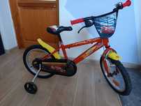 Rower 16" Dino Bikes Zigzak McQueen gratis kask