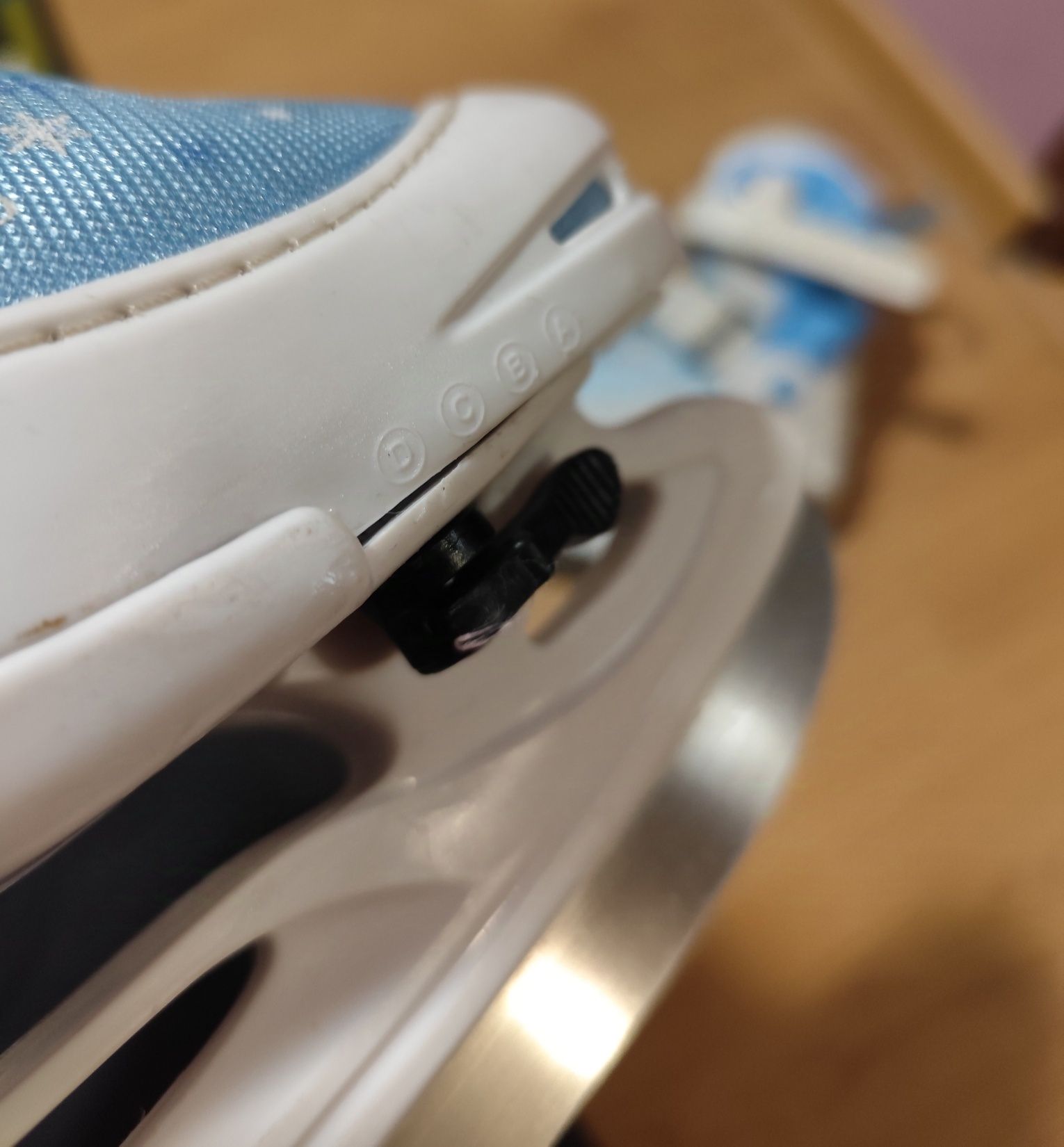 Łyżwy dziecinne regulowane rozmiar 30-33 unisex dla dziecka 4-7 lat