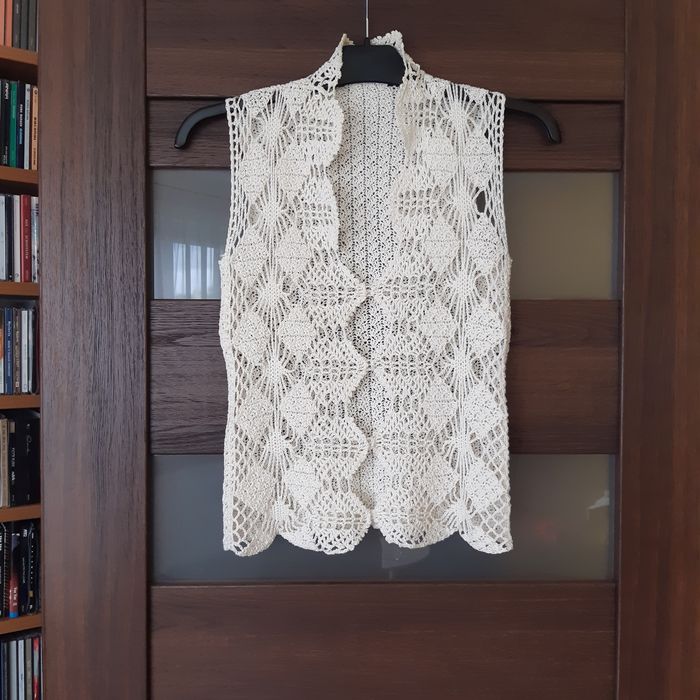 Bluzka - top na szydełku