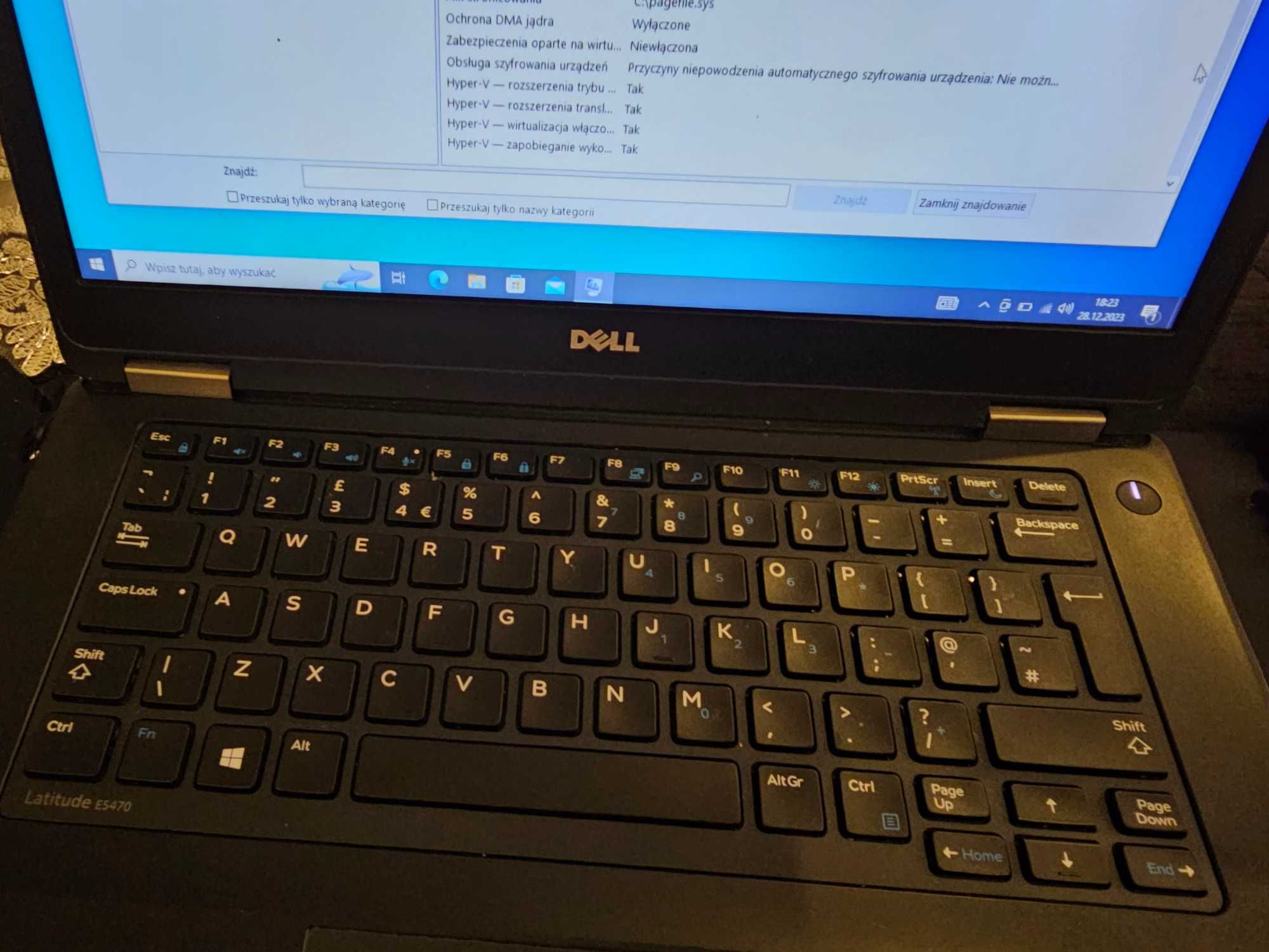 Laptop DELL Latitude E5470