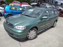 OPEL ASTRA II 2 G T98 98- ZDERZAK PRZÓD PRZEDNI HALOGENY ZIELONY Z374