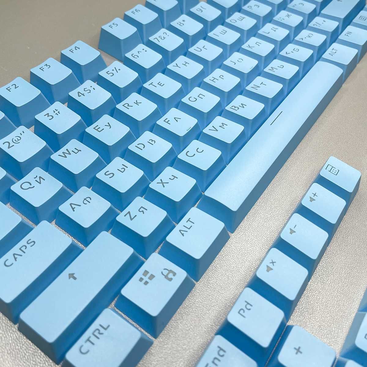 Кейкапы с кириллицей/русской раскладкой для клавиатур для HyperX Hator