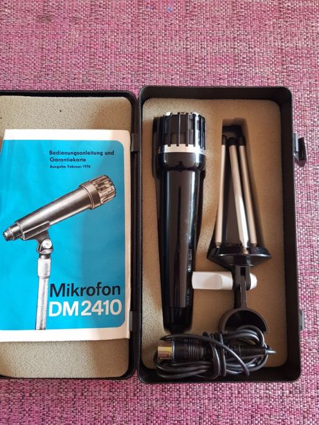 Mikrofon dynamiczny Dm 2410 niemiecki.