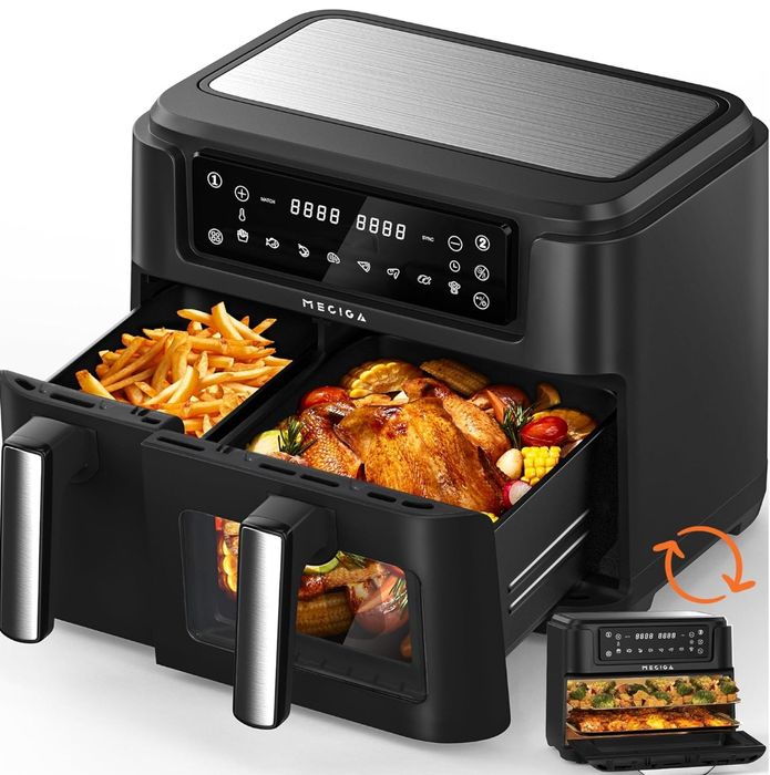 МУЛЬТИПІЧ MECIGA 3в1 з двома камерами | Аерофритюрниця
