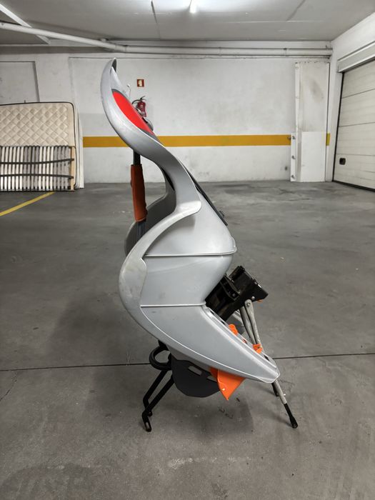 Cadeira de crianca + grade