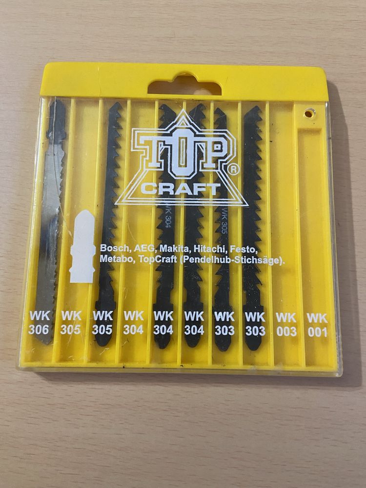 Top craft zestaw brzeszczotów do wyrzynarek